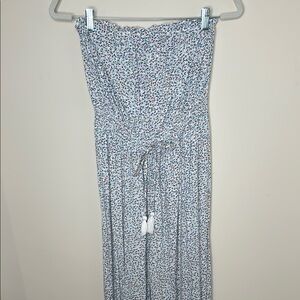 Japna Strapless Colorful Jumpsuit